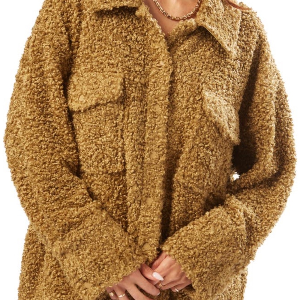 WeWoreWhat Teddy Shacket